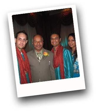 Hiren with his family.